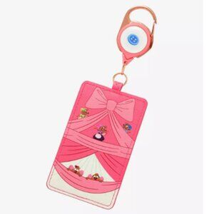 Disney Cinderella & friends retractable dress lanyard.